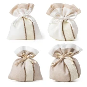 Bomboniere Sacchettini Portaconfetti con fascia rifinita OFFERTISSIMA