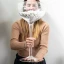 Contenitori confettata coppa porta-confetti in vetro moderna con stand cilindrico