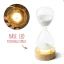 Bomboniere 2027 Matrimonio Clessidra con base LED personalizzabile