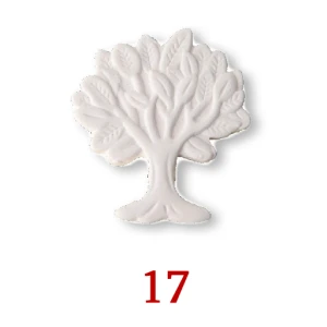 Gessetti Decorativi per Applicazione Bomboniere 17 Albero Ricco