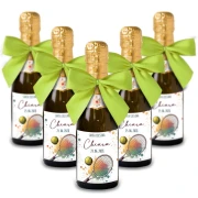 Bomboniere Mini bottiglie Prosecco Personalizzate o Segnaposto Tema Tennis
