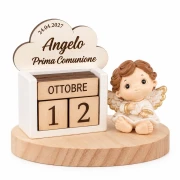 ⚡OFFERTISSIMA Bomboniere Linea Puntino 2027 Calendario Angioletto con dettagli dorati