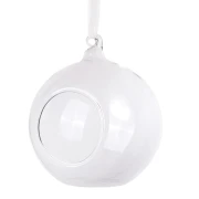 Sfera di vetro 10 cm da appendere