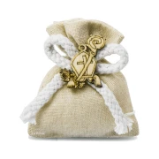 Sacchettini Portaconfetti Yuta Rustico Cresima