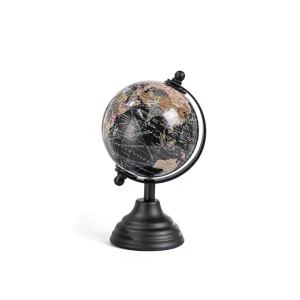 Bomboniere 2026 Tema viaggio Mappamondo Standard Nero