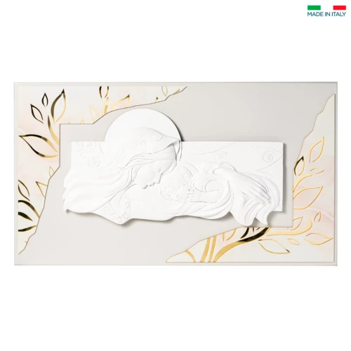 Capoletto Maternità con foglie d\'oro - Alta qualità