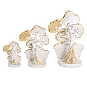 Bomboniere Matrimonio 2020 2021 statuina Sposi e Bonsai