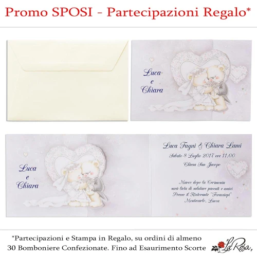 Partecipazione - Promo Sposi 2019