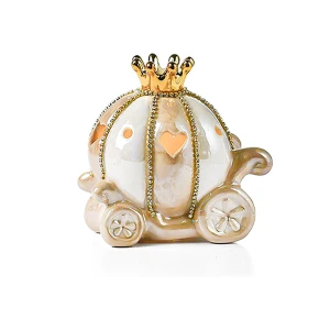 Bomboniere Carrozza Beige Luce LED MD