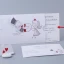 Partecipazione Matrimonio Originale Sposi con magnete - Magnetica