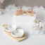 Bomboniera antipastiera 2 ciotole bamboo personalizzabile