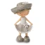 Bomboniere Offerta Stock Statuette Bimba con vestiti glitterati