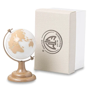 Ultimi 22 pezzi Bomboniere Mappamondi in metallo e vetro grande