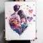 Bomboniere Matrimonio 2027 Quadro coppia innamorata con effetto pietra luminosa in rilievo personalizzabile