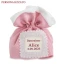 Sacchettini Personalizzabili Battesimo Nascita Rosa