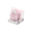 Candele HERVIT bianche a forma di rosa