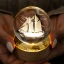 Bomboniere 2027 Cresima Sfera LED personalizzabile