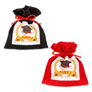 Bomboniere Laurea 2026 Linea Corda Sacchettino portaconfetti con stampa
