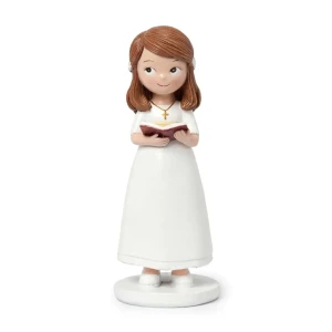 Cake topper Comunione e Cresima Bambina con vangelo