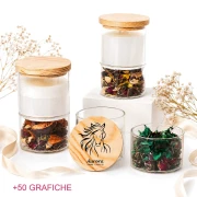 ⚡OFFERTISSIMA Bomboniera Candela Linea Essence con Pot Pourri Alta