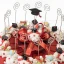 Torta Bomboniere Laurea 15 fette con Coccinelle clip