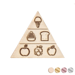 Applicazioni Laurea Dietologia Piramide Alimentare per bomboniere idea originale