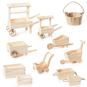 Contenitori in Legno Naturale per Bomboniere e Confettate