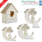 bomboniere solidali matrimonio 2026 coppia con luna