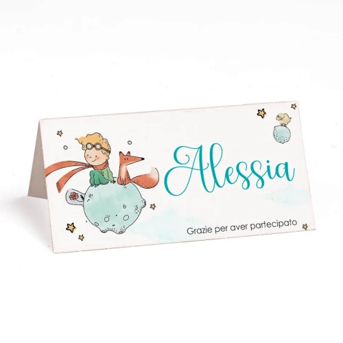 Segnaposto Personalizzabili tema Piccolo Principe