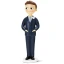 Cake topper nozze gay uomo uomo unioni civili