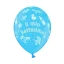 Palloncini Battesimo Celeste "il Mio Battesimo" - confezione 10 pezzi