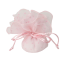 Tulle per Bomboniere Fai-Da-Te a Pois con tirante rosa