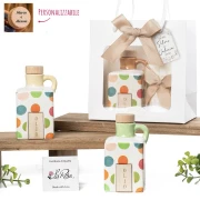 Bomboniera 2026 Oliera SHINE COLOR in Porcellana Design Moderno con Tappo