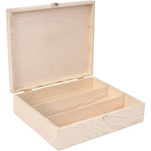 Scatole per bottiglie in legno 3 posti