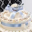 Torta Bomboniere Tartarughe argento con 43 fette