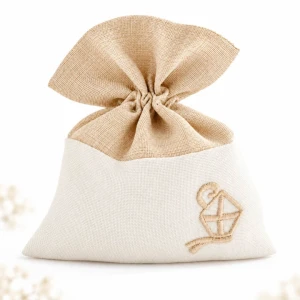 ⚡ OFFERTISSIMA Sacchettino Portaconfetti Santa Cresima Linea Cerimony con Ricamo
