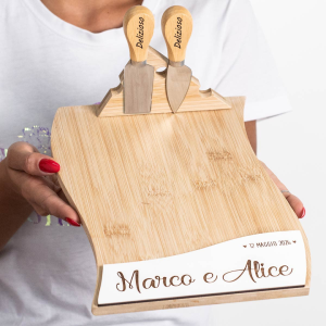 Bomboniere Originali Tagliere per Formaggio Doppio