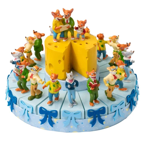 Torta Bomboniere per maschio 18 Fette Geronimo stilton