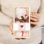Bomboniere Laurea Originali set Penna stilografica e Lente con Box in legno