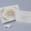 Partecipazione Matrimonio Elegante con cuoricini - Singapore