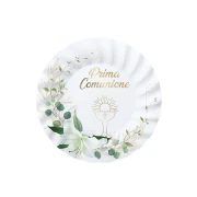 8 Piatti comunione collezione Lily cm.20