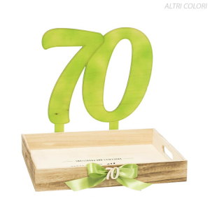 Cesto per Bomboniere 70 Anni compleanno