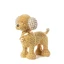 Bomboniera Cagnolino Barboncino Glitterato Oro o Argento