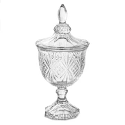 Bomboniera Coppa Grande in vetro porta-cioccolatini Stock 2026