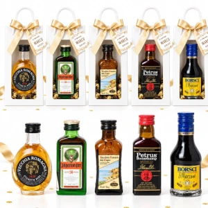 Mini Liquori Mignon Assortiti 5 Modelli – Bomboniere e Segnaposto