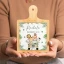 Bomboniere Tema Giungla Personalizzate Tagliere in legno
