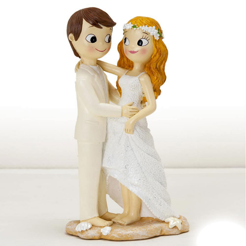 Cake Topper Matrimonio Sposi tema Mare