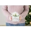 Idea Regalo Natale - Cofanetto in legno Shabby chic con fiori e cioccolatini