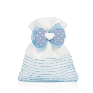 Bomboniere Battesimo e Nascita Bimbo 2026 Linea Papillon Sacchettino Piatto Portaconfetti