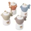 Bomboniere Zuccheriere Colorate con Cuore Legno moka